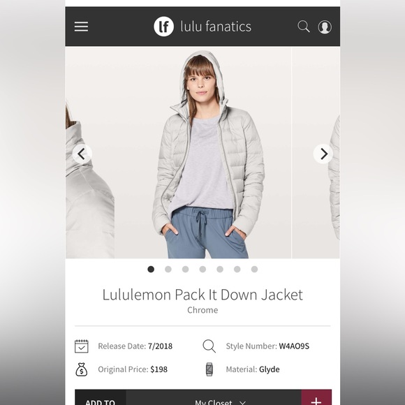 Pack It Down 700-Down-Fill Jacket, size 12 - Picture 11 of 12